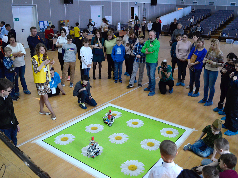 Робототехнический фестиваль КиберШтурм в Балашихе